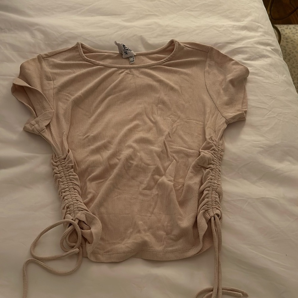 Beige / tan princess polly top
